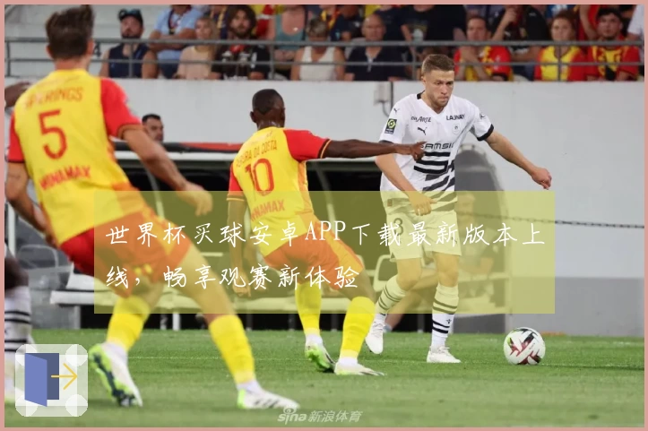 世界杯买球安卓APP下载最新版本上线，畅享观赛新体验